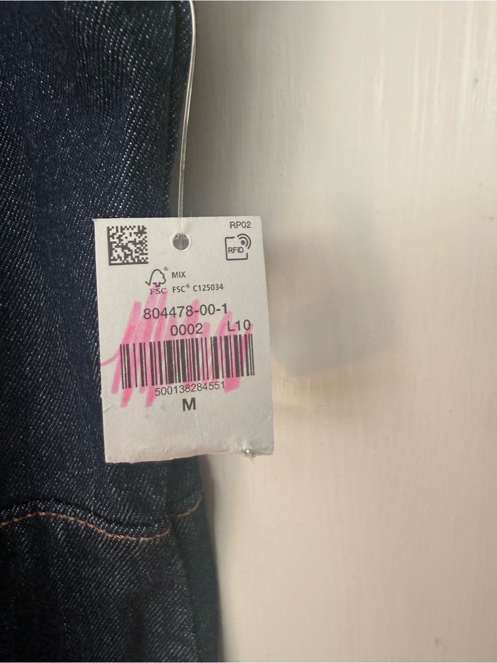 Old Navy Dark Indigo Denim Midi Dress - Picture 4 of 4
